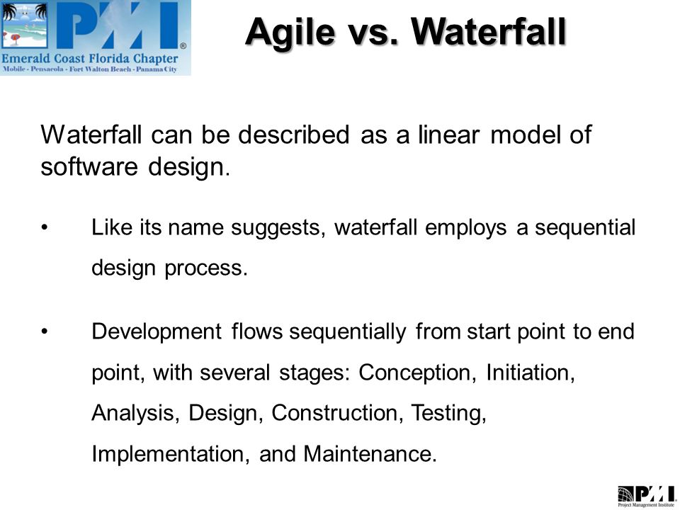 Waterfall vs agile devlopment
